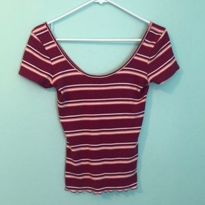 Hollister Ribbed Tshirt